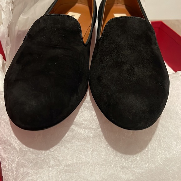 Valentino Black Suede Slipper - Picture 3 of 12